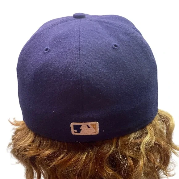Milwaukee Brewers Baseball Hat Authentic MLB Players Cap Fitted 7 1/4 New‎ Era - Picture 4 of 14